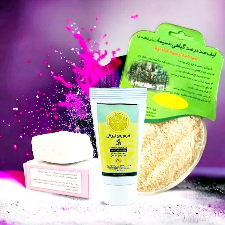 پک رفع تیرگی گیاهی وطبیعی
