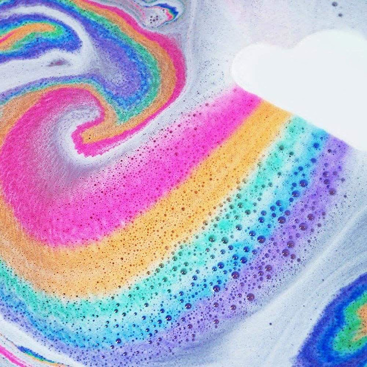 بمب حمام پودری گیاهی و طبیعی