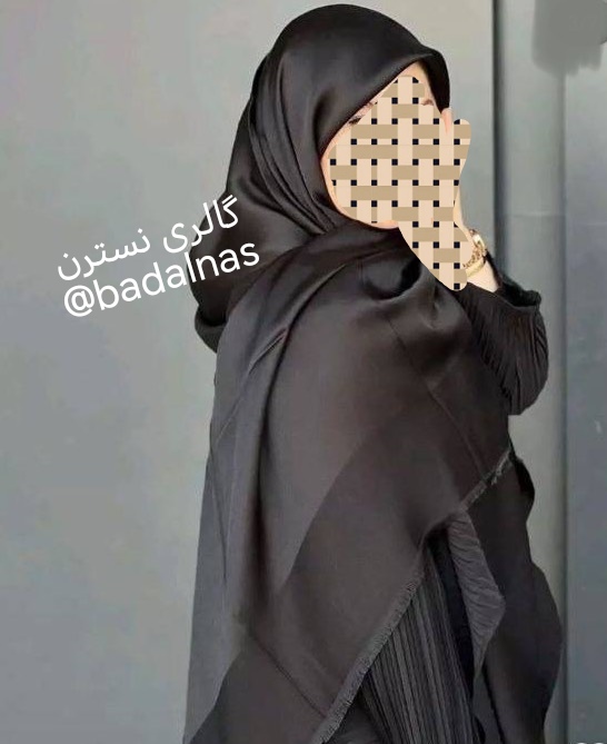 روسری مشکی نخی بامبو ارجینال دورو قواره 140