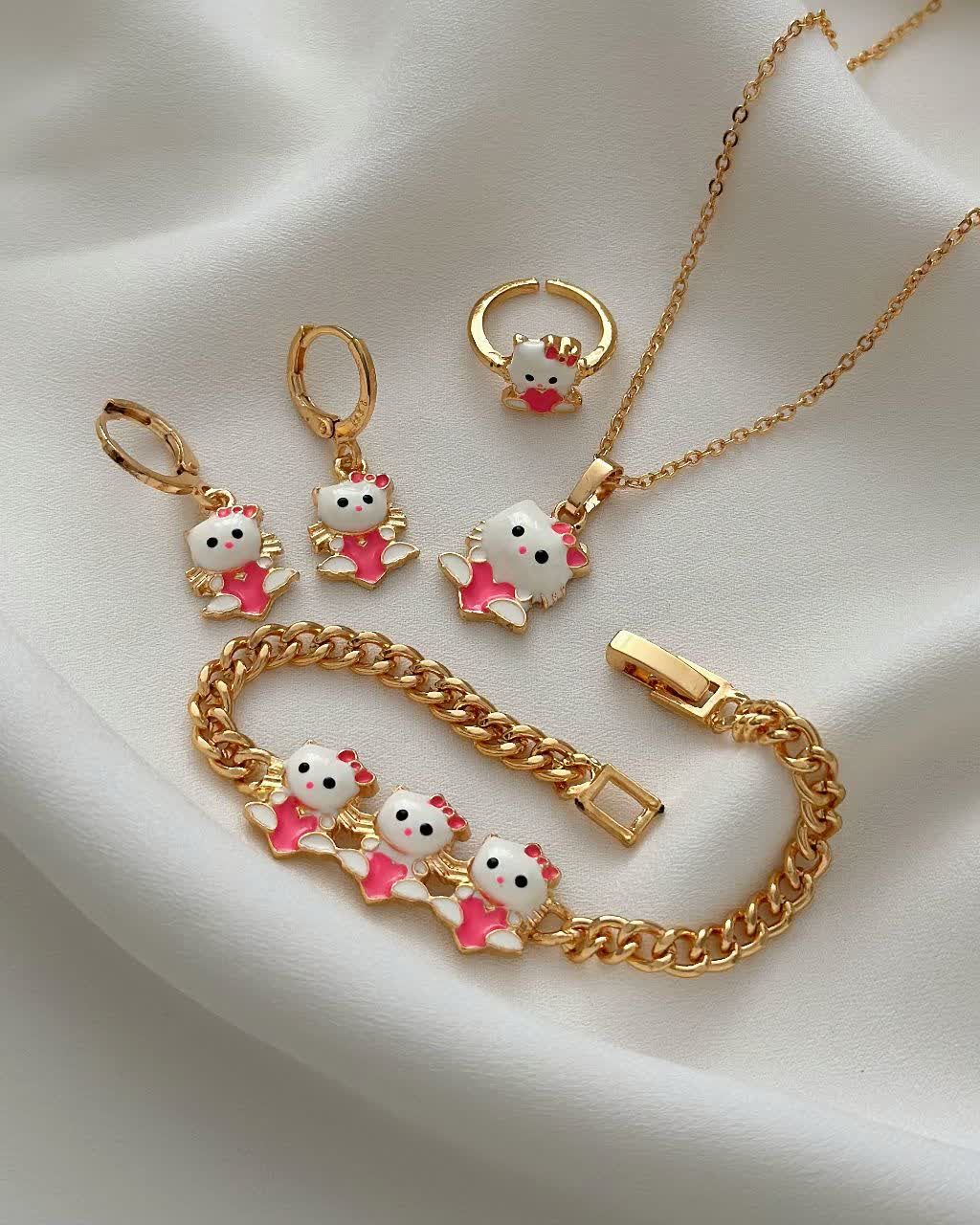 سرویس بدلیجات بچگانه برند fation Jewelry کد 24100475