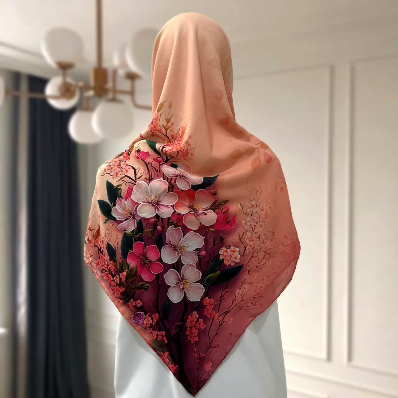 روسری نخی کاستوم اصل قواره 140