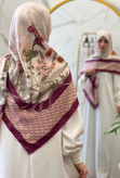 روسری نخی قواره 135