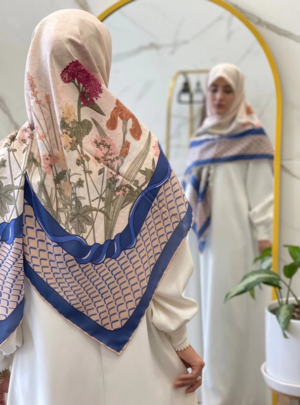 روسری نخی قواره 135