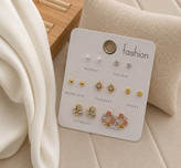 گوشواره هفت تایی برند fashion