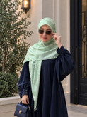 روسری کاستوم اصل قواره 140 طرح سارا