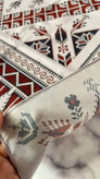 روسری نخی کاستوم اصل قواره 140 طرح سما