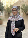 روسری نخی کاستوم قواره 140 طرح رستا