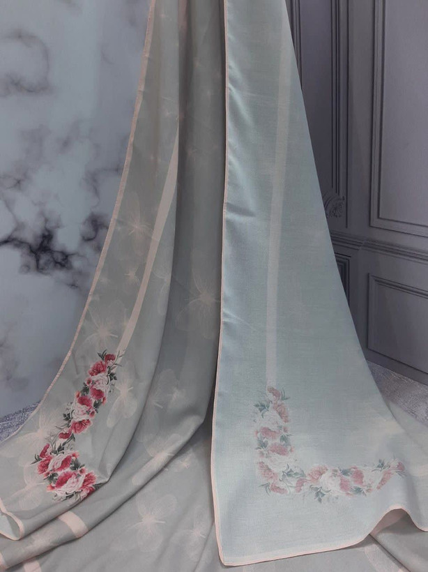 روسری نخی کاستوم اصل قواره 140 طرح مشکات