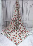 روسری نخی کاستوم قواره 140 طرح چیچک
