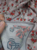 روسری نخی کاستوم قواره 140 طرح چیچک