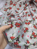 روسری نخی کاستوم قواره 140 طرح چیچک