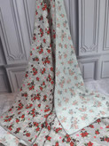 روسری نخی کاستوم قواره 140 طرح چیچک