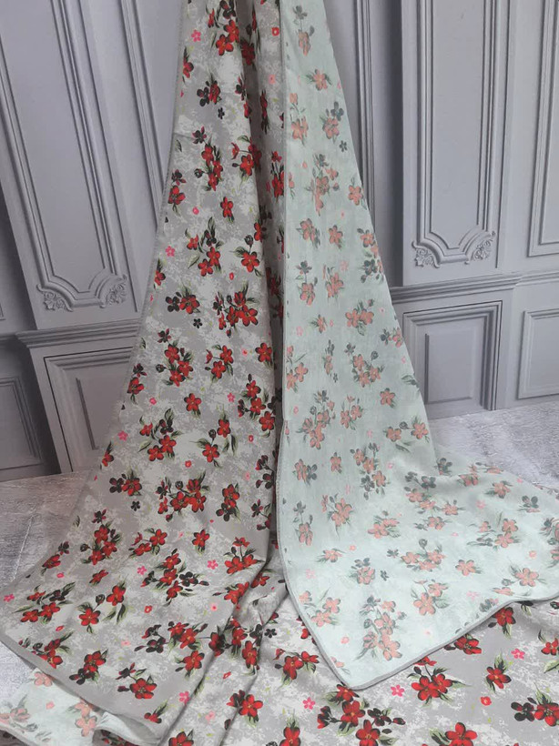 روسری نخی کاستوم قواره 140 طرح چیچک